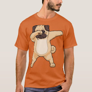 Pug at hip hop dance dab T-Shirt