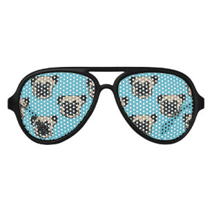 Pugs sales aviator sunglasses