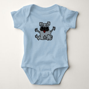Pug Baby Bodysuit