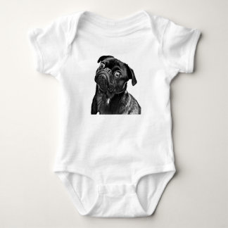 Pug | Baby bodysuit or one-piece