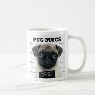 pug bad coffee mug