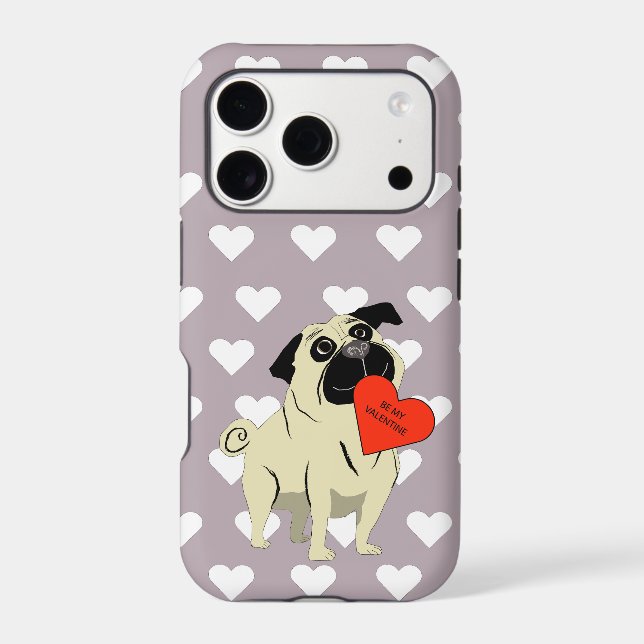 Pug be my Valentine (Back)