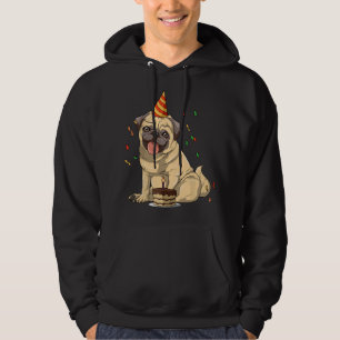 Pug Birthday Pug Birthday Party Pug Theme Hoodie