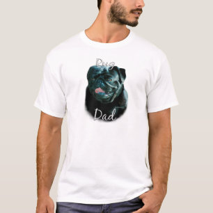 Pug (blk) Dad 2 T-Shirt