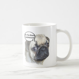 Pug Boss Coffee Mug