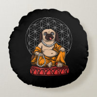 Pug Buddha Dog Zen Yoga Meditation Pet