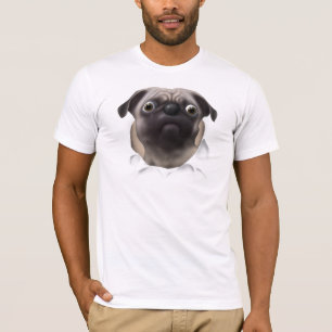 Pug Busting Out T-Shirt