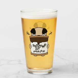 Pug Camp 2020 Glass