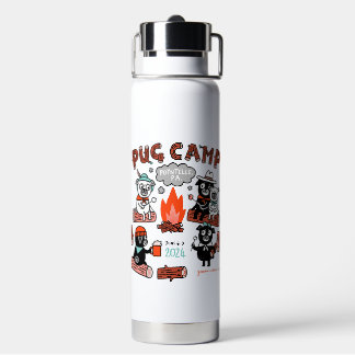Pug Camp 2024 Water Bottle 