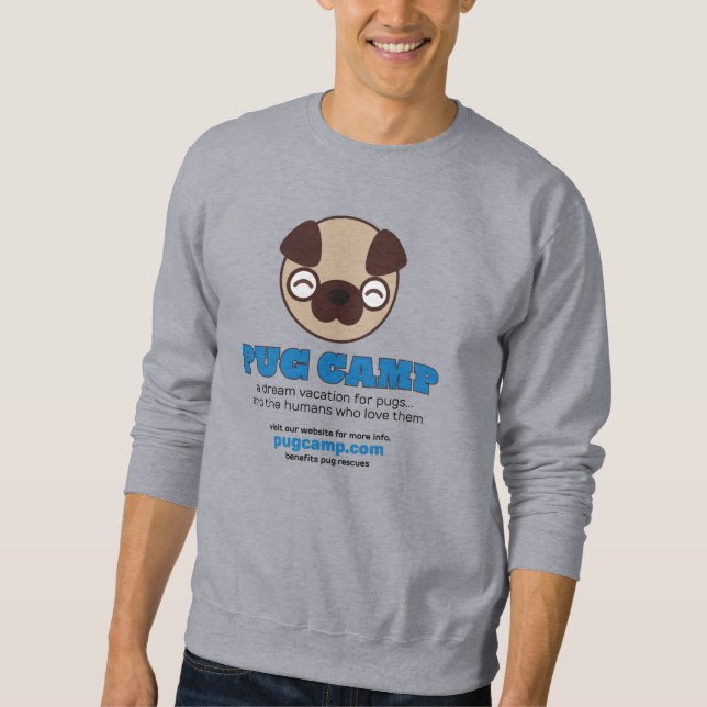 Pug Camp Official Sweatshirt (Front)
