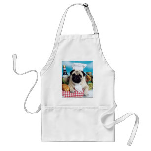 Pug Chef Apron