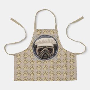 Pug Chef Apron