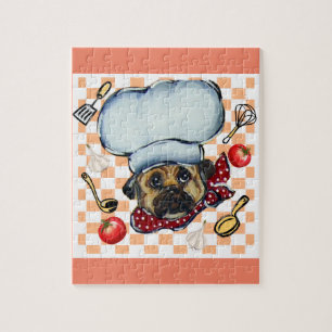 Pug Chef Jigsaw Puzzle