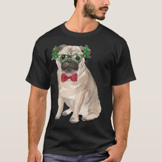 Pug Christmas Dog T-Shirt