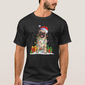 Pug Christmas Tree Pug Lover Funny Christmas Dog M T-Shirt