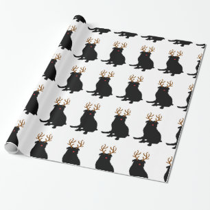 Pug Christmas Wrapping Paper