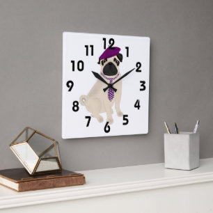 Pug Clock