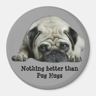 Pug Clown At Heart Magnet