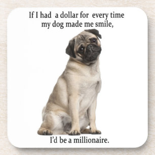Pug Coasters