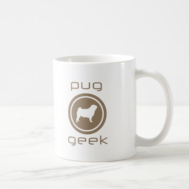 Pug Coffee Mug (Right)