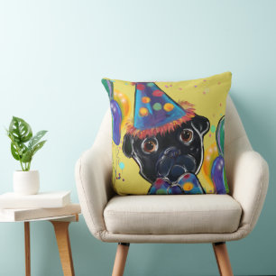 Pug  cushion