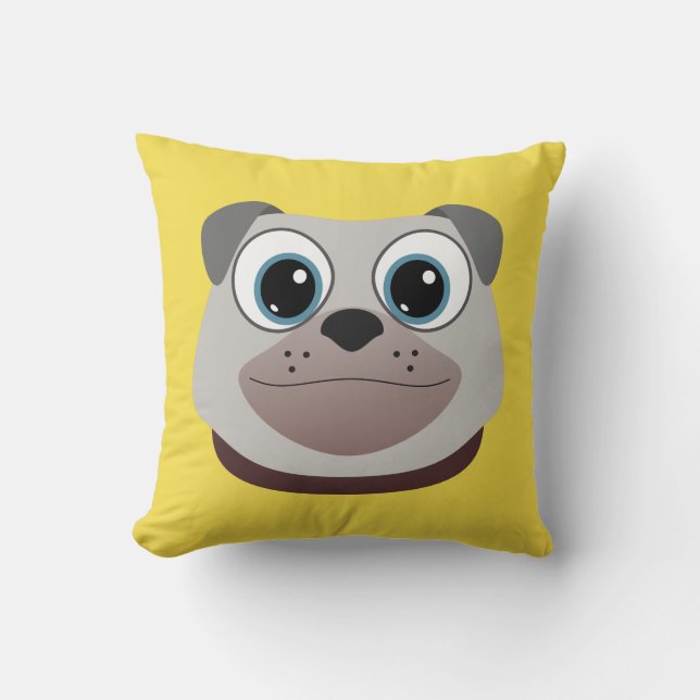 Pug Cushion (Front)