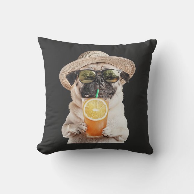 Pug     cushion (Front)