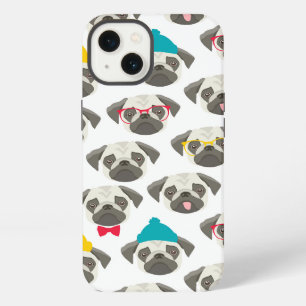 Pug – cute dog in Christmas iPhone 13 Case