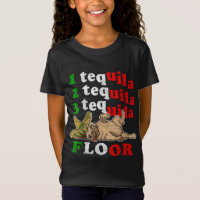 Pug Dad Funny Father's Day Gift 1 2 3 Tequila Floo