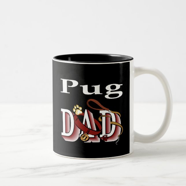 Pug Dad Mug (Right)