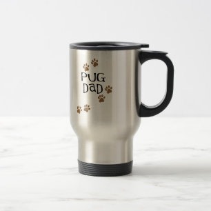 Pug Dad Travel Mug