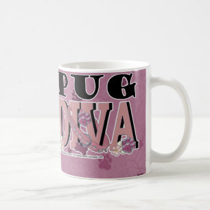 Pug DIVA Coffee Mug