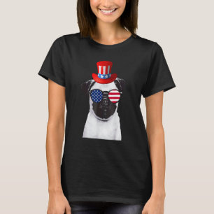 Pug Dog 4th Of July Patriotic Pug Dog Women Kids 1 T-Shirt