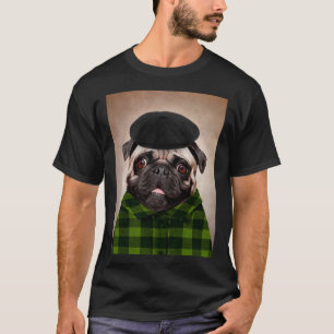 Pug dog - Autumn - D23 Classic T-Shirt 421