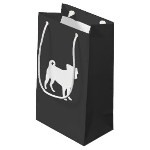 Pug Dog Baby Shower Theme Puppy Gender Neutral Small Gift Bag