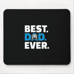 Pug Dog Best Dad Ever Mouse Mat