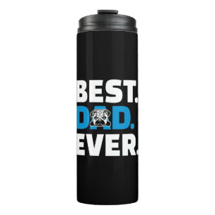 Pug Dog Best Dad Ever Thermal Tumbler