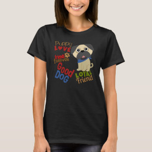 Pug Dog Best Friend T-Shirt