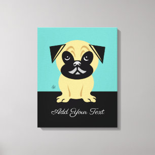 Pug Dog Canvas Print