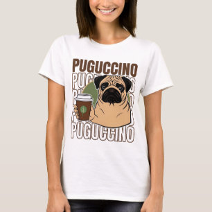Pug dog cappuccino T-Shirt