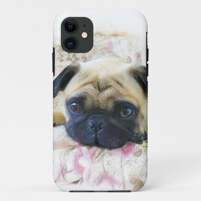 Pug dog Case-Mate iPhone case (Back)