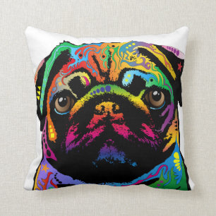 Pug Dog Cushion