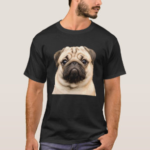 Pug Dog Face Close Up T-Shirt