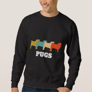 Pug Dog Gifts Retro Vintage Classic T-Shirt 330 Sweatshirt