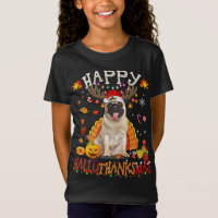 Pug Dog Happy Hallothanksmas Halloween Thanksgivin