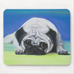 Pug Dog Mouse Mat