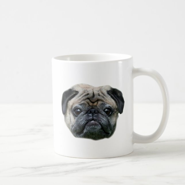 Pug dog mug (Right)