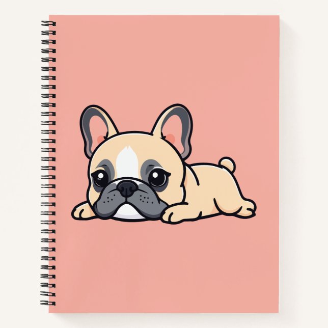 Pug dog notebook (Front)