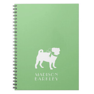 Pug Dog Puppy Notebook