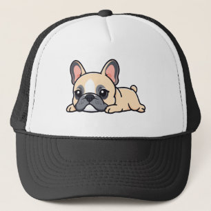 Pug dog trucker hat